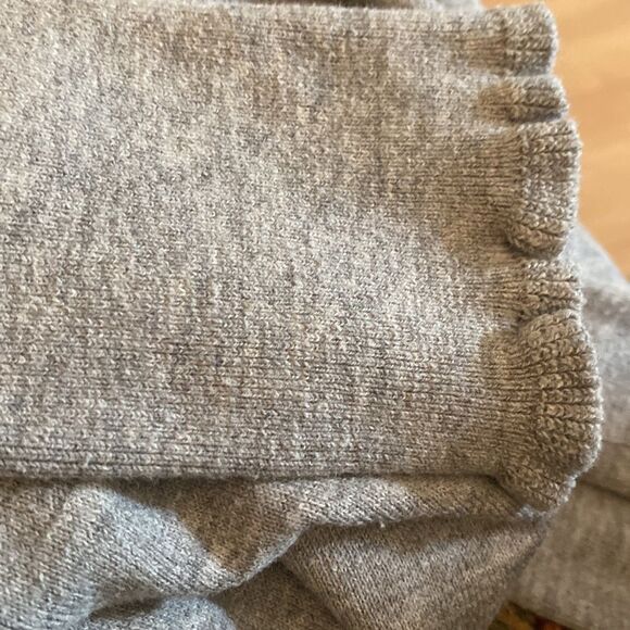 Rebecca Taylor La Vie Grey Cozy Turtleneck NWT Size Large - Picture 5 of 5